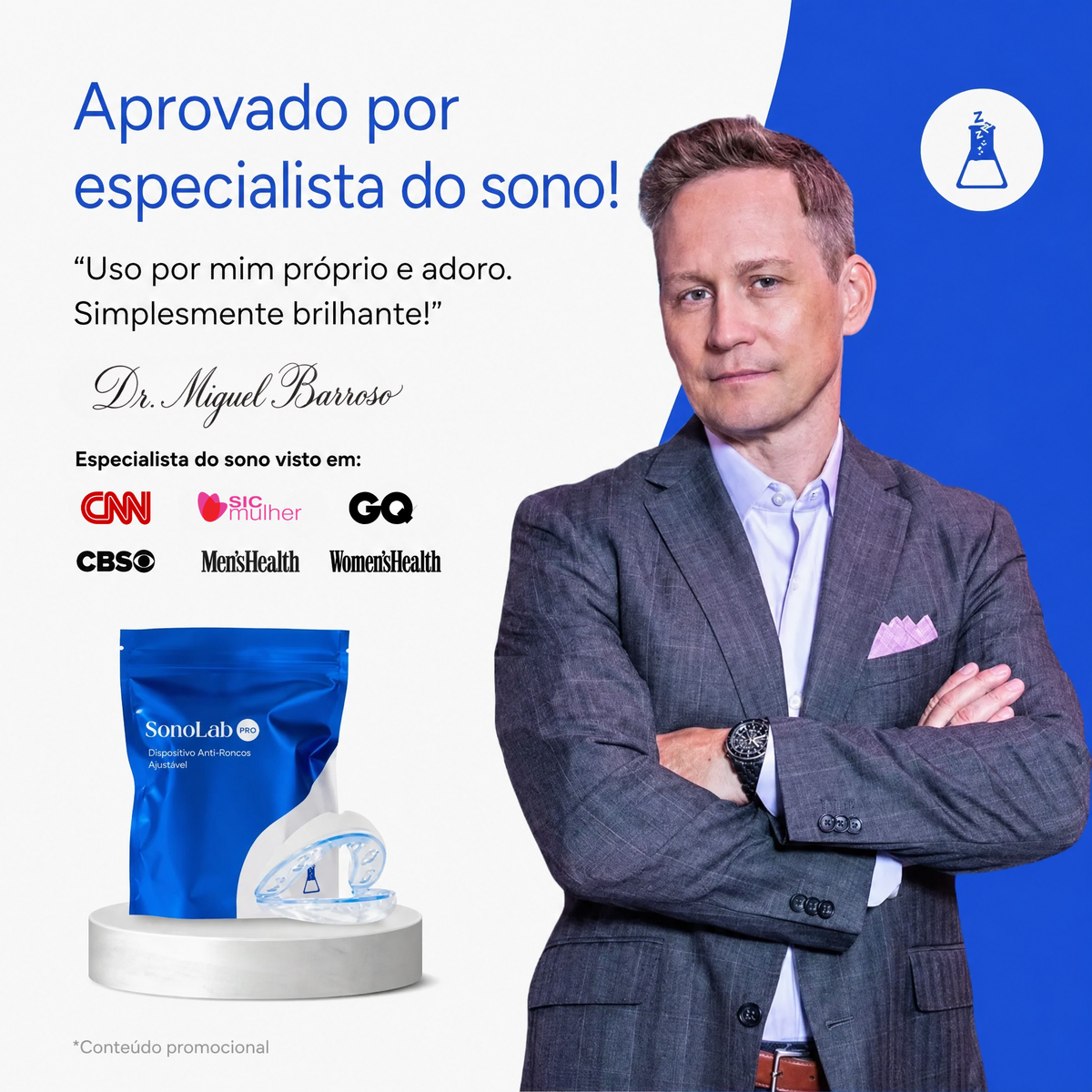 Sonolab Pro® Bucal Anti-Ronco